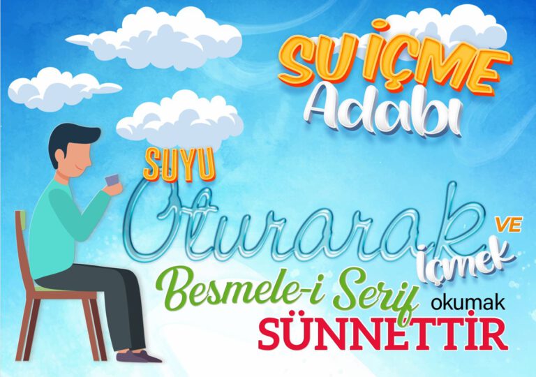2- Su İçme Adabı