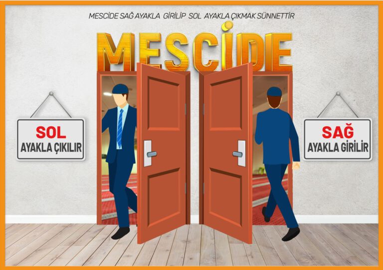 3- Mescide Girme Usulü.